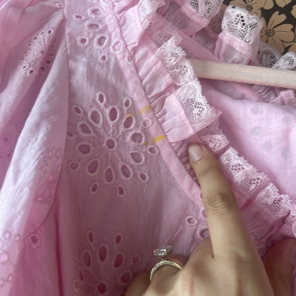 NWOT TULAROSA Genevieve Mini Dress in Peony Pink size small - Picture 7 of 10